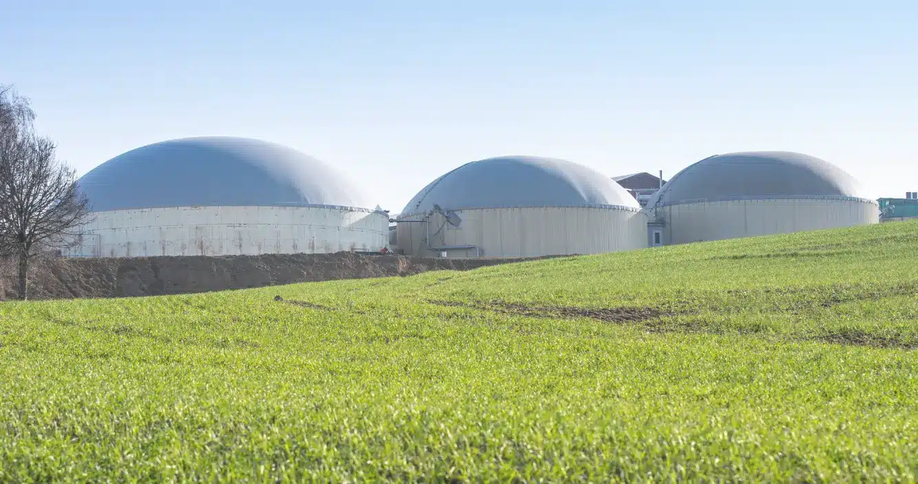 image of an AD plant on the blog about anaerobic digestion skills in the US